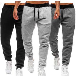 Men's Pants 2022 New Mens Long Pants Autumn/Winter Mens Casual Sports Pants Soft Sports Pants Jogging Pants 5 Color Running PantsL2405