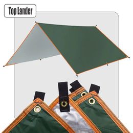 5x3m 4x3m 3x3m Waterproof Tarp Tent Shade Ultralight Garden Canopy Sunshade Outdoor Camping Awning Tourist Beach Sun Shelter 240419