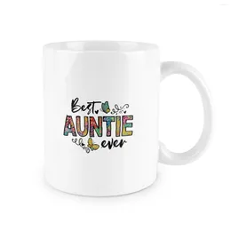 Mugs Auntie Personalised Text Po Image Novelty Personalise Different Design Images Custom Gift Customised 11oz Ceramic Coffee