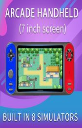 new 7inch LCD Rocker Portable Handheld Retro Game Console support tvout vs x12 x19 x40 821 10000 Games christmas gift 6743717