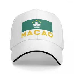 Berets Macao Travel Baseball Caps Fashion Men Women Hats Outdoor Adjustable Casual Cap Sports Hat Polychromatic