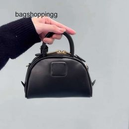 Designer bag mui bag Hobo Bowling Ball Leather Handheld Dumplings Moon Teeth Buns Shoulder Crossbody handbag QOTF