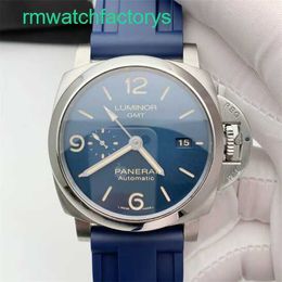 Popular Wrist Watch Panerai Luminor Series Swiss Watch Tough Man Leisure Calendar Luminous Diving Sports Large Diameter Men's Watch PAM01033 Blue Disc 44mm