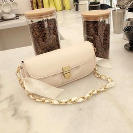 Shoulder Bags Bag Texture Niche Design Messenger Women 2024 Fashion Pea Chain Strap Underarm Women's Handbag