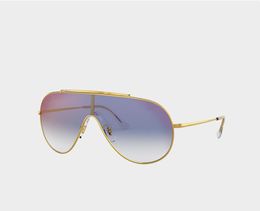 Cobranded models Designer sunglasses metal frame monolithic trend gradient lens men and women glasses with box 35976292083