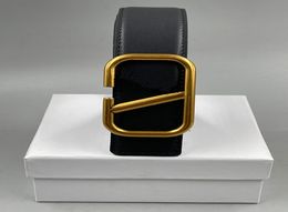 Menswear designer belt black red women luxury classic casual V buckle fashion leather belts with white gift4561894