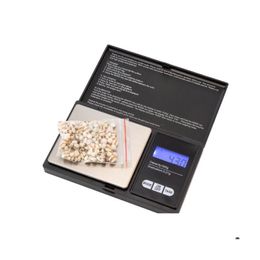 Weighing Scales Wholesale Pocket 100/200/500G X 0.01G 500G/1000G 0.1 Square Digital Scale Electronic Precise Jewelry High Precision Ki Dhn0Y