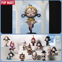 POP MART SKULLPANDA Image Of Reality Series Mystery Box 1PC/12PCS POPMART Blind Box Action Figure Cute Toy Birthday Gift 240428