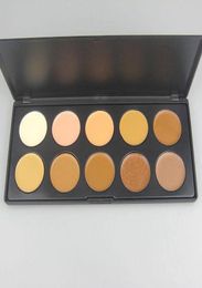 1 pcslot Professional Concealer 10 Colors Concealer Cream Camouflage Makeup Palatte Foundation Concealer 021kg4081594