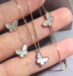 S925 pure silver Luxurious women bracelet with white butterfly in nature shell for girl friend wedding gift jewelry9018962