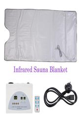 Spa portable 2 zone sauna slimming body shaping infrared blanket4887230