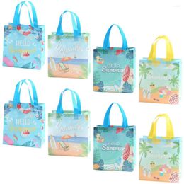 Storage Bags Beach Shopping Bag Treat Tote Non-woven Gift Hawaiian Party Tropical Holiday Favour Nonwovens