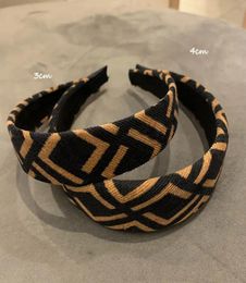 Brown Headbands Headwraps Designer Headband F Letters Designer Accessories Hair Hoops Headwrap Woman Luxurys Designers Jewellery Clo7455254