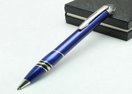 Classique Writing Supplies Metal Blue Ice Flower Crystal Top Luxurious Pens with Serial NumberMens Cufflinks Option3156806