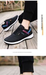 Light Mens Running Shoes Summer New Fashion Mesh Breathable Hollow Flying Woven Sports Casual Shoes Men's Shoes Socks ShoesF6 Black45456