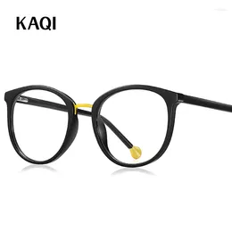 Sunglasses Frames 53mm 2024 Vintage Glasses Frame Women Square Design Myopia Optics Prescription Eyeglasses For Lady2114