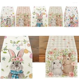 Table Cloth Easter Rectangle Kitchen Dining Tabletop Cover Dinner Decor Cute For