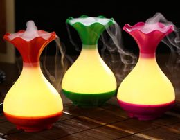 USB Air Humidifier Ultrasonic Aromatherapy Essential Oil Aroma Diffuser with LED Night Light Mist Purifier atomizer for Home3055565