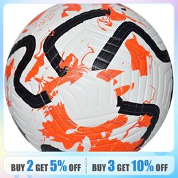 Soccer Balls Standard Size 5 Machine-Stitched Ball PU Material Sports League Match Football Training Balls Futbol Voetbal 1PC 240415