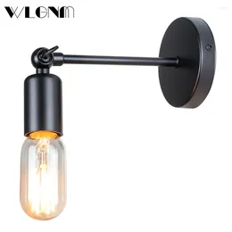 Wall Lamp Retro Industrial Loft Light Rotatable Lamps Vintage Lights For Home Lighting Fixtures Aisle Decoration