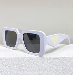 New Style Mens or Womens Sunglasses SPR 23YS Fashion Classic White Square Frame Designer Brand Sunglasses Ladies Beach Vacation Gl8704127