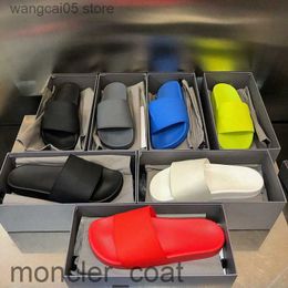 Модные тапочки для бассейна Slide Slide Sliders Paris Slides Sandals BB Slippers для мужчин Женщины дизайнерские пляжные шлепанцы T230710