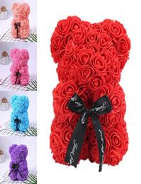 Romantice Rose Bear with Box for Valentine039s Day Wedding Party Gift Christmas Birthday Anniversary Present Decoration7903818