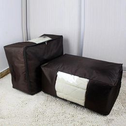 Storage Bags 1pc Oxford Closet XXL Visual Window Quilt Bedding Container Moisture Proof Portable Clothes Organisers Bag