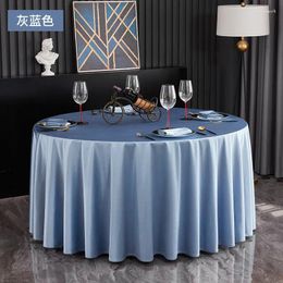 Table Cloth A230el Tablecloth Round Thickened Fabric Dining Large El