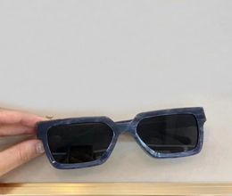 Grey Marble Frame Millionaires Sunglasses 96006 Grey Lens Men Square Sunglasses Glasses Sun Shades with box3413601