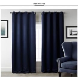 New Modern Blackout Curtains For Window Treatment Blinds Finished Drapes Window Blackout Curtain For Living Room The Bedroom Blind2184262