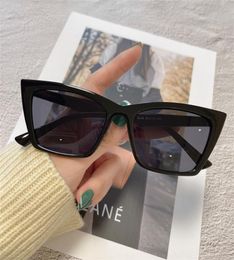 Trendy Cat Eye Small Frame Sunglasses Men039s Eyewear Women039s Personality Retro Glasses8938680