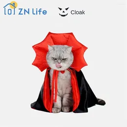 Cat Costumes Pet Cape Hat Role Play Lovely Vampire Essential Accessories Trend Puppy Halloween Clothing