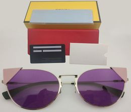 Composit FF 0190 Fashion Brand Cat Eye Designer Vintage Steampunk Women039s Small Retro Unique Sunglasses For Men 2020 Sun Glas7538633