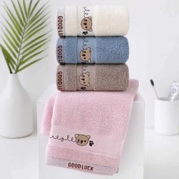 Towels Robes Baby towel cotton bath towel face towel cute cartoon bear hand wipe soft childrens towel newborn bath towelL2404