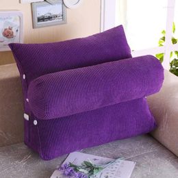 Pillow Reading Throw Pillows Backrest Wedge Pad Bed Office Chair Rest Support Floor Home Decor