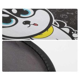 Car Sunshade 6/10/12Inch Sier 2Pcs Cartoon Foldable Sun Shades Window For Rear And Side Heat Shield Protect Baby Drop Delivery Automob Dhvnt