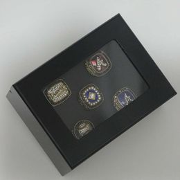 Be71 Band Rings Baseball 1991 1992 1995 1996 1999 Atlanta Warriors Championship Ring Set of 5 Ydfb