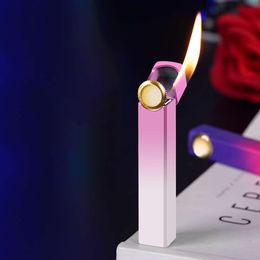 Creative Ladies Gift Lighter Open Flame Cycle Iatable Custom Lighter Lighters Smoking Accessories