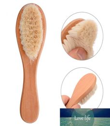 New Baby Natural Wooden Brush Comb Brush Baby Hairbrush Newborn Baby Head Massager Bathroom Accessories8316223