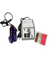 WholeProfessional Manicure Pedicure Electric Drill File Nail Art Pen Machine Set Kit2973585