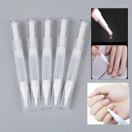 Storage Bottles 5pcs 3ml Travel Empty Twist Pen With Brush Cosmetic Container Nail Oil Lip