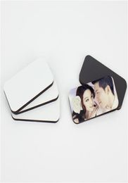 Soft Refrigerator Magnets DIY Sublimation Blanks Magnet HOME Decorate Arts Magnetic Tape Circular Rectangle heartshaped New Arriva9138164