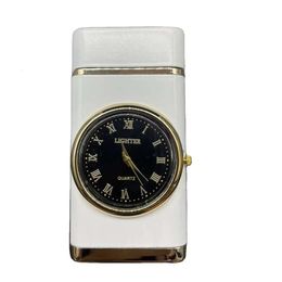 Metal Lighter Windproof Straight Watch Lighter Can Be Customised Cigarette Lighter