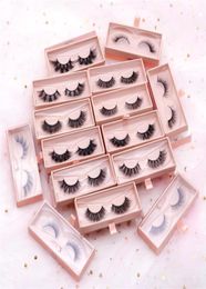 3D Mink Eyelashes Fluffy Soft False Eyelash Dramtic Thick Curly Cross Fake Eye Lashes Extension Makeup Tool Sixdian Cruelty L1475441