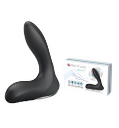 Pretty Love USB rechargeable 12 Mode prostate vibrator inflatable butt plug vaginal vibrator erotic toys for men and woman q1711241417854