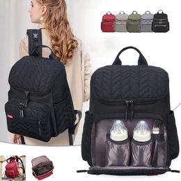 Baby Diaper Bag Backpack Mummy Maternity Large Capacity Nappy Travel Backpacks for Mom Nursing Stroller Bags 240416