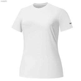 Women's T-Shirt Pasteur ASH Womens UPF 50+Crew Neck Short Sleeve T-shirt Cooling Performance Sun Protection T-shirt Fishing Hiking LeisureWX