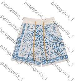 Rhude Mens Shorts Designer Short for Men Sets Tracksuit Pants Rhude Loose Comfortable Man Beach Pants Fashion Men Swimwear 4307