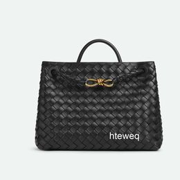 Designer -Tasche Andiamo Intrecciato Tote gewebt geflochten